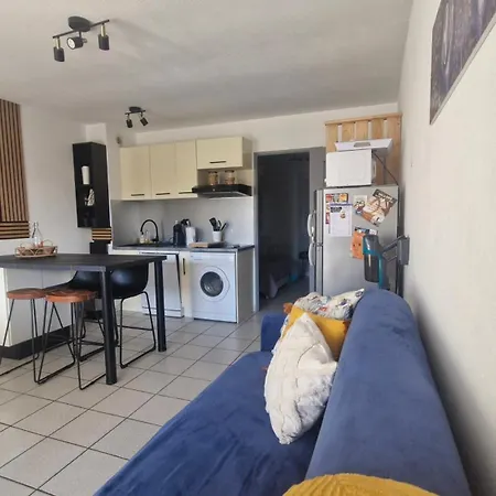 Apartmán Le Lotus De Jade Bel Avec Terrasses 2 Avec Piscine